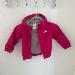 The North Face Kids Pink Raincoat